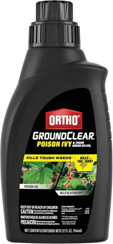 Vista 8 de Ortho GroundClear Poison Ivy & Tough Brush Killer3 - Spray mata malezas listo para usar con varita cómoda, 1 gal.