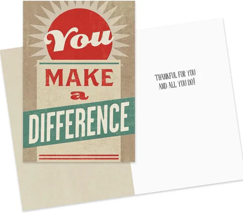 Vista 6 de Hallmark Business Bulk - Paquete de 10 tarjetas de agradecimiento surtidas para empleados (talentoso y apreciado), tarjetas de 5 x 7, mensajes