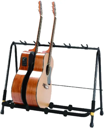 Vista 5 de Hercules Stands Hercules Soporte para guitarra - 3 espacios