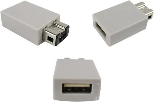 Vista 4 de 2 controladores inalámbricos para SNES Classic Edition MiniNES Classic Edition Gamepad con receptor inalámbrico USB compatible con interruptor