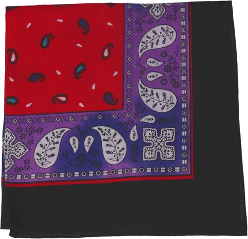 Vista 14 de Motique Accessories Bandana individual de dos tonos