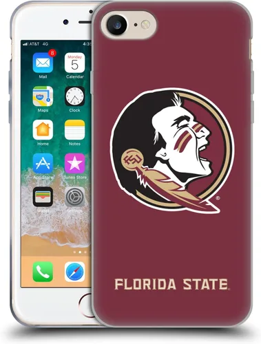 Vista 74 de Oficial Universidad Estatal de Florida FSU Soft Gel Case para iPhone de Apple 7 Plus/iPhone 8 Plus, Banner