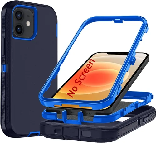 Vista 18 de Funda para iPhone 7/8Plus, iPhone 8 Plus y 7 Plus, resistente protección para teléfono, a prueba de golpes, a prueba de polvo, a prueba de caídas
