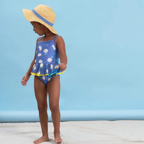 Vista 3 de Gerber Traje de baño de una pieza para bebé, Cereza