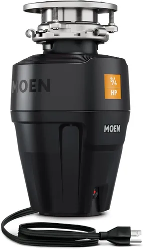 Vista 9 de Moen Prep Series PRO GXP50C - Triturador de basura compacto de alimentación continua para fregadero de cocina con cable de alimentación