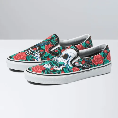Vista 2 de Vans - Tenis unisex de caña baja, clásicos, de meter