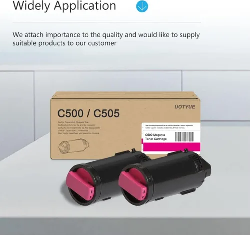 Vista 5 de VersaLink C500/C505 - Cartucho de tóner magenta de capacidad extra alta (paquete de 1 unidad) – Reemplazo de tóner compatible 106R03867