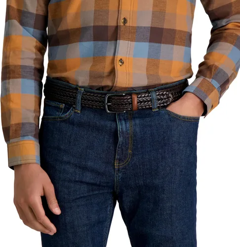 Vista 5 de Columbia Men's Braided Belt-Casual Dress with Single Prong Buckle for Jeans Khakis