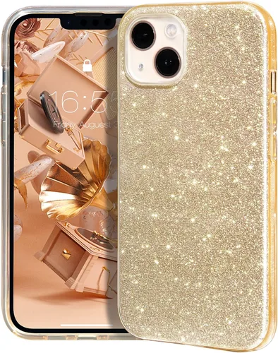 Vista 67 de MATEPROX - Funda compatible con iPhone Air de 6.5' [2025], carcasa protectora de 3 capas con purpurina brillante y tendencia, anti-arañazos y a
