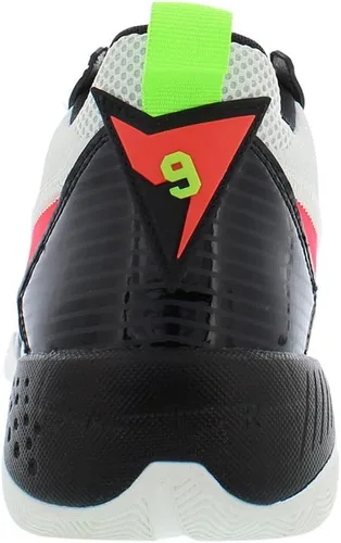 Vista 4 de Nike Zoom 92 Boys Shoes Size 6, Color EgretCrimsonBlack