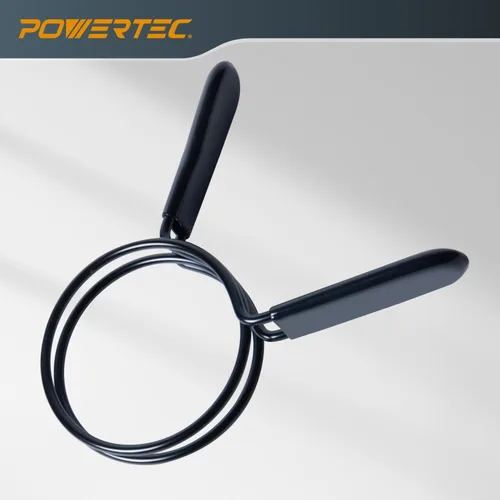 Vista 7 de POWERTEC Abrazaderas de manguera de doble bucle de 2-1/2 pulgadas para ventilación de secadora y recolección de polvo, abrazaderas de resorte