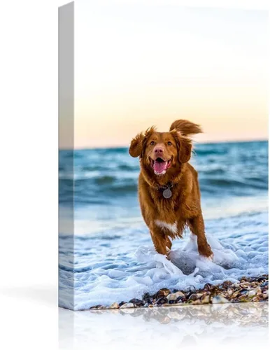 Vista 18 de Shop&Three Impresiones en lienzo personalizadas con tus fotos, arte de pared personalizado, 7 pulgadas de ancho x 5 pulgadas de alto, perfecto