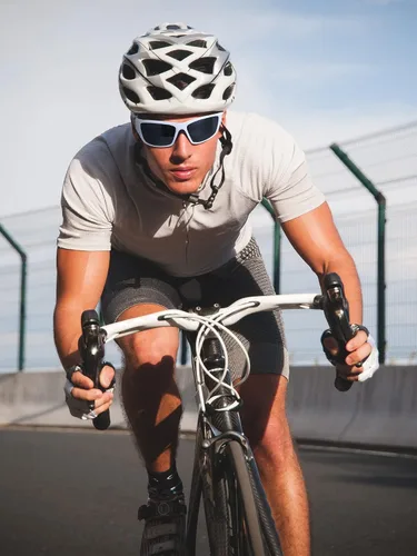 Vista 5 de 9 pares de gafas de sol deportivas polarizadas gafas de sol para correr gafas de sol tácticas polarizadas