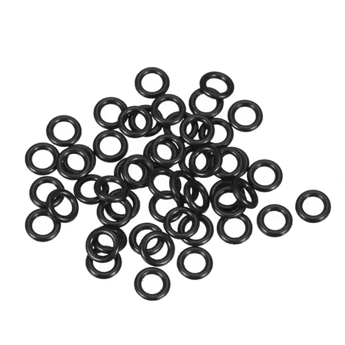 Vista 10 de Anillos tóricos de goma de nitrilo Buna-N, [para grifo, manguera de agua, filtro, bomba, tubo de aire, conexiones de gas] - 0.126 x 0.047 x 0.039 in