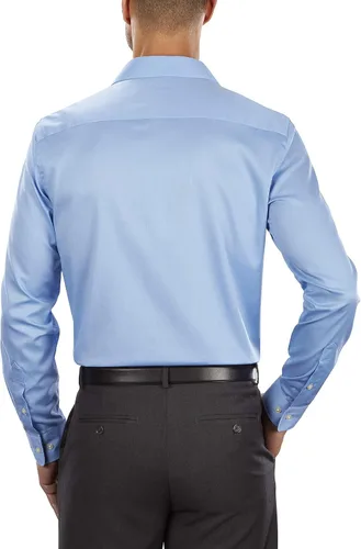 Vista 2 de Van Heusen Camisa de vestir para hombre Slim Fit Flex Cuello Elástico Sólido