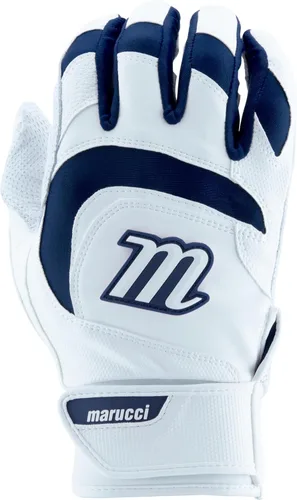 Vista 8 de Marucci MARUCCI Signature Batting Glove V4 Blanco/Azul rey