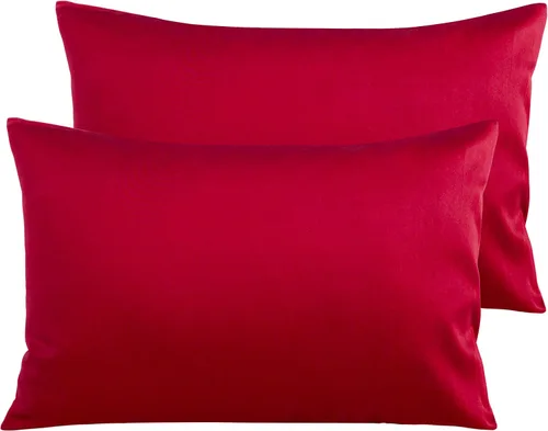 Vista 34 de NTBAY Fundas de Almohada de Algodón Egipcio Queen - Juego de 2, Fundas de Almohada de Algodón de 500 Hilos - Fundas de Almohada Suaves