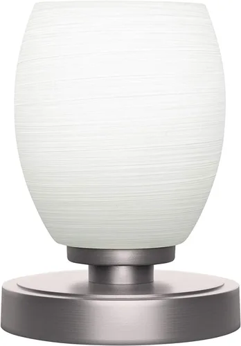 Vista 21 de Luna - Lámpara de mesa con 1 luz en granito oscuro (51-DG-300)