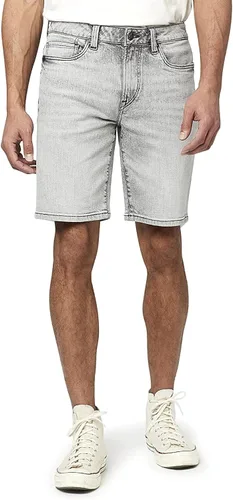 Vista 19 de Buffalo David Bitton Pantalones cortos de mezclilla rectos y relajados para hombre