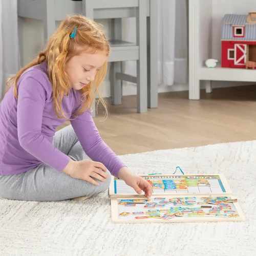 Vista 5 de Melissa & Doug Tabla magnética de responsabilidad, Gráfico magnético de responsabilidad