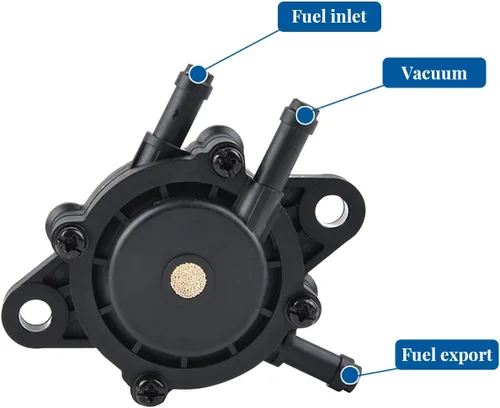 Vista 4 de BESULEN Bomba de combustible con filtro de combustible, reemplaza 491922 691034 692313 808492 808656 Bomba de combustible de vacío, bomba de gas