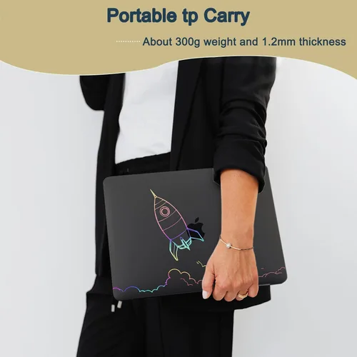 Vista 57 de Funda compatible con MacBook Air de 11 pulgadas 2015-2010 A1465 A1370, diseño impreso de plástico para laptop, carcasa protectora Air de 11.6