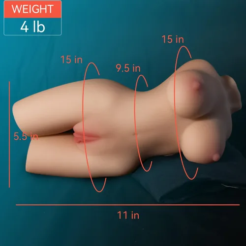 Vista 7 de Muñeca sexual vibratoria realista de 3.5 libras, juguete sexual masculino para hombres con 5 modos de vibración, juguetes para adultos para hombres