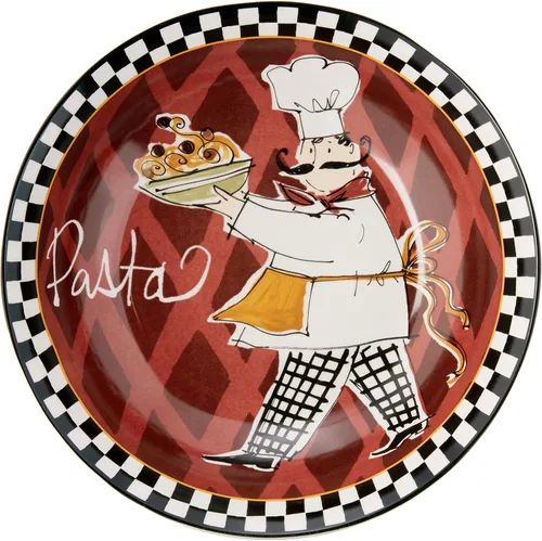 Vista 4 de Certified International Corp Certified International Chefs on the Go - Juego de pasta, multicolor, 5 piezas