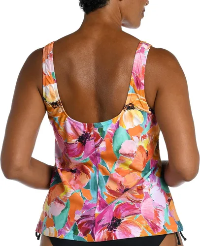Vista 2 de Maxine Of Hollywood Traje de baño tankini con cuello redondo para mujer