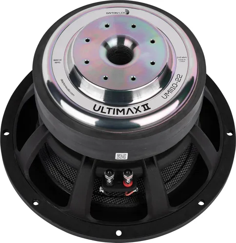 Vista 4 de Dayton Audio UMII10-22 Ultimax II 10" DVC Subwoofer 2 Ohm Por Bobina