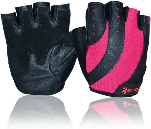 Vista 6 de Anser 71500 Fitness – Medio Dedo Guantes de levantamiento de peso Guantes de fitness