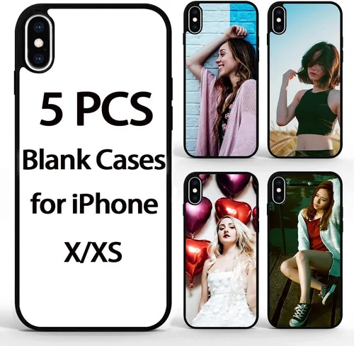 Vista 25 de Funda de teléfono de sublimación compatible con iPhone 11/5 piezas, prensa de calor personalizada imprimible en blanco, aluminio y TPU suave