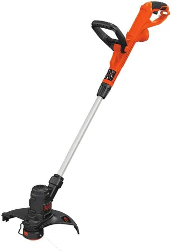 Vista 5 de American Lawn Mower Company 1204-14 Cortacésped de carrete de empuje de 4 cuchillas de 14 pulgadas, rojo y negro+Decker ST8600 5.0 AMP 13 pulgadas