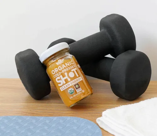 Vista 4 de AllWellO Organic Clean Energy Shot, ginseng, impulso sin cafeína, 2 fl oz, 12