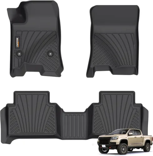 Vista 19 de Alfombrillas para todo tipo de clima y forro de carga para Volkswagen Atlas 2018-2026 (asientos de 6 pasajeros), juego completo de 3 filas