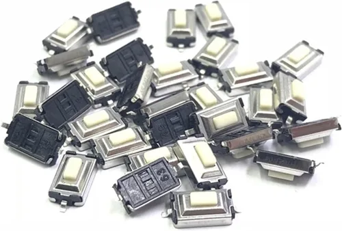 Vista 2 de GATSUN Power Switch Button Tact Touch Micro Switch 3X6X2.5 Tactile Push Button Switch 3 * 6 * 2.5 mm SMD 2 Pin Car Remote Control Key Button Switch