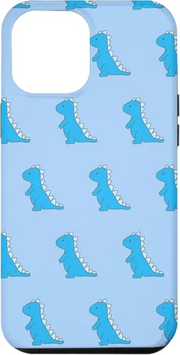 Vista 26 de Dinosaur T Rex Phone Case Cute Blue Cartoon Pattern Case for iPhone 17