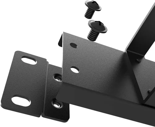 Vista 6 de 19-Inch 1U Metal Horizontal Rackmount 5 D-Rings Cable Manager El administrador vertical del alambre del panel de gestión de cables del estante 1U