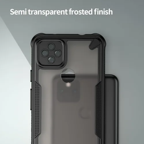 Vista 5 de Case for Pixel 5A 5G Case, for Google5A G1F8F Cases with Tempered Glass Screen Protector, Frosted Translucent Back Cover Non-Slip Protective Phone