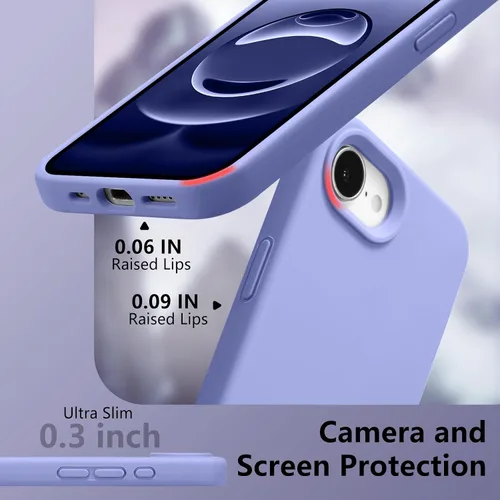 Vista 281 de Funda magnética de silicona para iPhone 13 Pro, color blanco antiguo [Compatible con Magsafe] [Forro de microfibra suave antiarañazos], funda