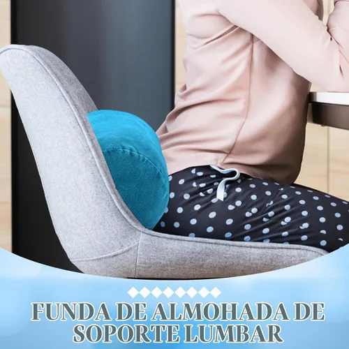 Vista 5 de Newwiee - 2 fundas de almohada para el cuello, 16 x 6 pulgadas, felpa corta, color azul
