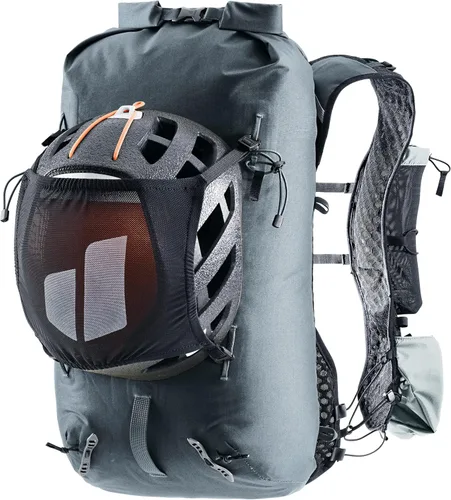 Vista 7 de Deuter Vertrail Mochila Alpine 16L I Impermeable, Ligero Senderismo y Montañismo Pack - Grafito-Estaño