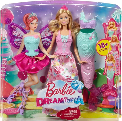 Vista 2 de Barbie cuento de hadas vestir muñeca Barbie