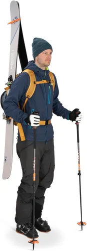 Vista 15 de Osprey Soelden 22L - Mochila de esquí y snowboard para hombre, color amarillo artesano