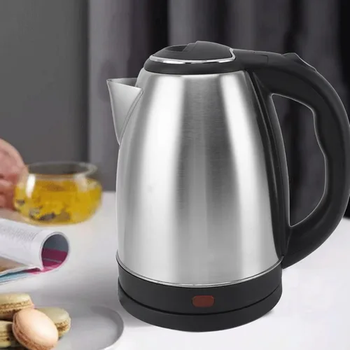 Vista 2 de Zerodis Hervidor eléctrico, hervidor de té de ebullición rápida de 2 litros con forro de acero inoxidable, apagado automático, caldera de agua