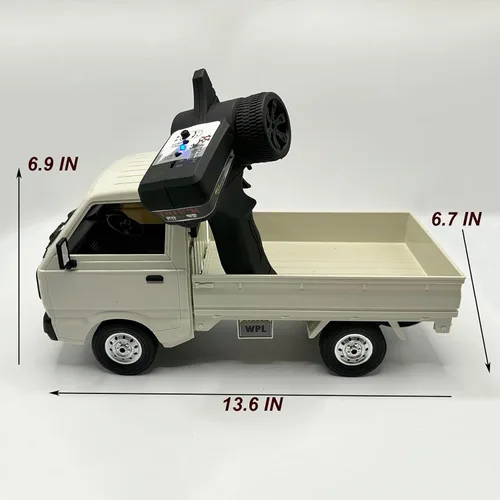 Vista 6 de WPL RC Car 1/10 Escala RC Kei Truck 4x4 Off Road Suzuki RTR