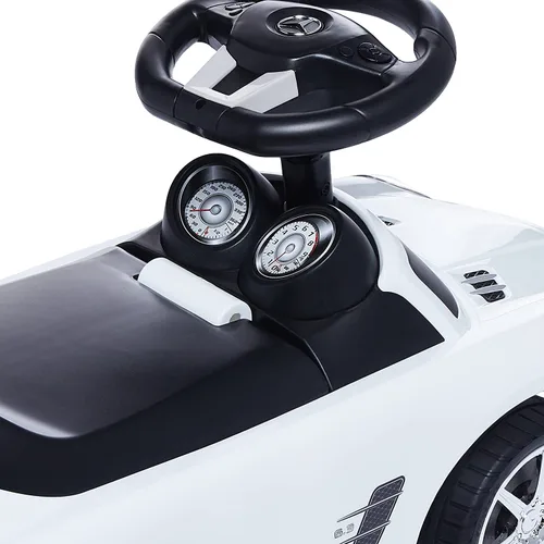 Vista 6 de Mejores coches de paseo Mercedes Benz, coche para empujar, blanco