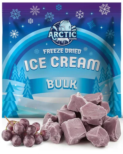 Vista 47 de Arctic Farms Trozos de Helado Liofilizado Empaquetados y en Caja - No se Derrite (1 libra, S'mores)