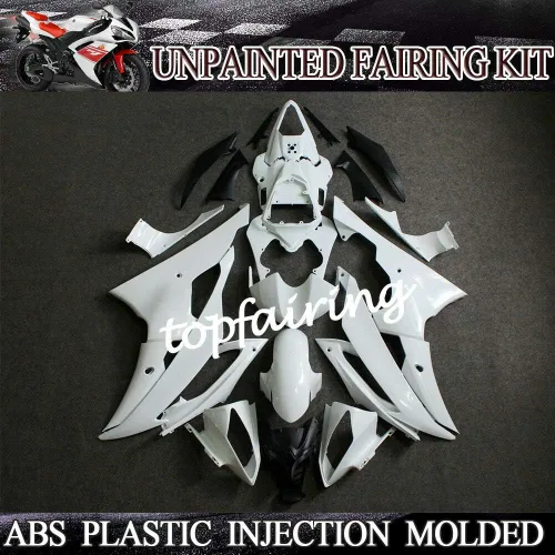Vista 7 de Kit de carenado de motocicleta de plástico ABS sin pintar para Yamaha YZF-R6 YZF R6 2008 2009 2010 2011 2012 2013 2014 2015 2016