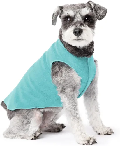 Vista 39 de Abrigo elástico de lana para perro, ropa suave y cálida para perro, suéter elástico para mascotas, lavable en lavadora, ecológico, para todo el año
